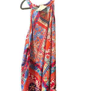 NWT Haptics Colorful Halter Top Patterned Tank